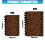 1 Piece Modern Notebook with Smooth Glides-Leopard pattern 2 B5 4