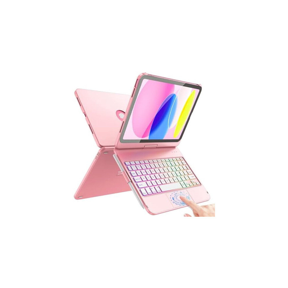 Touch Keyboard Case For Ipad 11-Inch And 10.9-Inch Pink 962125989915