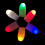 Set di lampade Magic Thumb Light – 5 paia, in PVC, 1