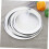 Assadeira redonda de alumínio resistente ao desgaste, 45 cm (18 polegadas), para pizza, ideal para uso na cozinha. 8