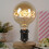 Lâmpada vintage Edison E27 de 4W com luz quente. 1