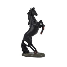 Hars staand paard ornament 13 inch