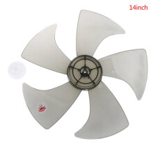 14 inch kunststof ventilatorblad met 5 bladen en moerkap