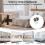 Metal Headboard Bracket Bed Frame Adapter/Connector Plate For Secure Bed Frame Attachments And Easy Assembly 2