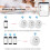 Smart Plug WiFi Socket16A Tuya Alexa Google Home2Pack 5