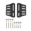 Metal Headboard Bracket Bed Frame Adapter/Connector Plate For Secure Bed Frame Attachments And Easy Assembly 4