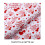Heart Shape Printed Wrapping Paper 10 Sheets 3