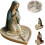 Support pour chapelet, colliers et bagues, inspiré de la Vierge Marie 1
