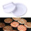 Moule à hamburger rond de 12,7 cm (5 pouces) blanc, 1 pièce 4
