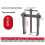 User Friendly Compact Two Jaw Bearing Puller For-3 inches 6