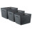 Curver CURVER My Style Basket, Dark Grey, 3x 18 L 1