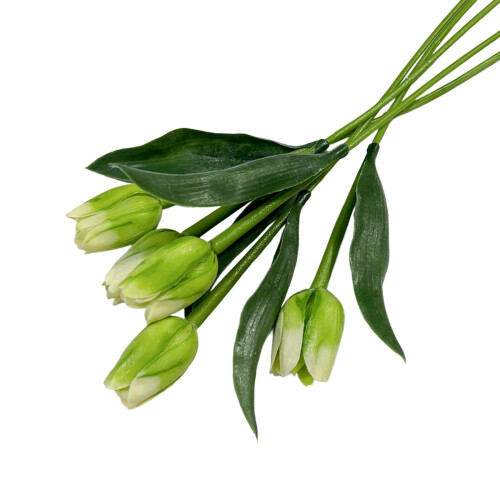 Fiore artificiale in plastica morbida – Arancione, Viola, Rosa, 1