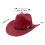 Καπέλο Cowboy Νέο ίσιο καπέλο Cowboy Βρετανικού στιλ Fedora Flat Top Μαύρο τοπ Ευρωπαϊκό και 2