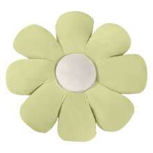 Cojín de suelo de felpa con forma de flor de 45 cm