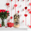 White Preserved Roses Bouquet with Warm LED Light, 7-Stem, 6