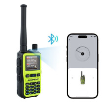 Walkie Talkie de Passeio de Carro UV5R com Banda Dupla, Carregamento TIPO C, , Aplicativo, Programa, Walkie Talkie