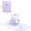Biglietto d'auguri 3D a forma di farfalla pop-up 3