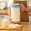 WZXPWT Cold Water Kettle, Refrigerator Beverage Dispenser, Plastic Cold Water Pitcher, Large Capacity Cold Water Container 5