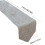 Linen Table Runner Solid Sheer Gray 12x83in 2