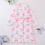 Soft Flannel Winter Robe For Cozy Warm Fleece Bathrobe With Print Pattern 3