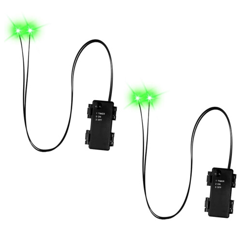 LED-belysta ögon Batteridrivna utomhus Halloween