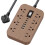 Walnut-strømskinne6 AC-uttak3 USB-porter3 meter 1