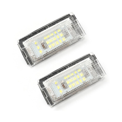 Solas Pláta Ceadúnais LED do BMW E46 4D W1H4