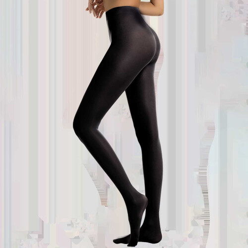 Καλσόν Plus Size, Αδιαφανές, Χωρίς Ραφή, Σχεδιασμός με Πόδια (40D) για Χορό και Επίσημες 1
