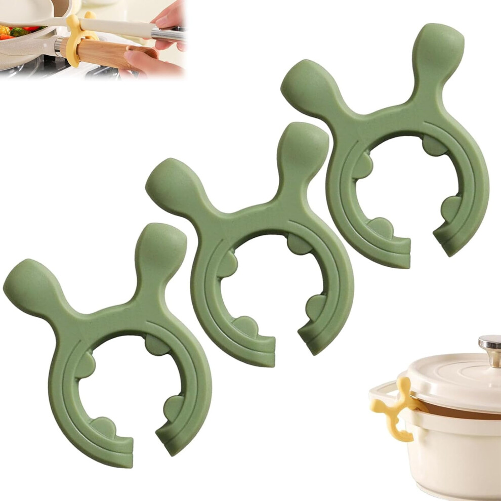 Silicone Pot Handle Spatula Rack Non-Slip Heat-Resistant 9097180042761