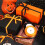 4 Ρολά Κορδέλες Halloween 100 Γιάρδες Κορδέλα σατέν περιτυλίγματος δώρων πλάτους 10 4
