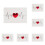 Heart Greeting Cards DIY Valentine's Day 10 Pack 1