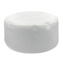 Kufi, calotte de prière musulmane en coton blanc