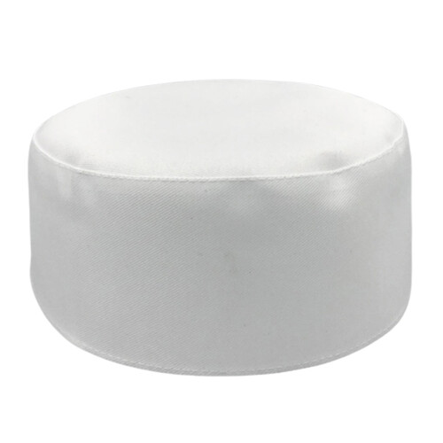 Kufi, calotte de prière musulmane en coton blanc