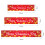 Valentinsdagsbanner i polyester med hjertedesign, 200x45 cm 3