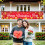 Valentinsdagsbanner i polyester med hjertedesign, 200x45 cm 5