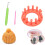 Circular Knitter Knitting Loom Needle Hook Sweater Hat Wool Making Craft Tool 3