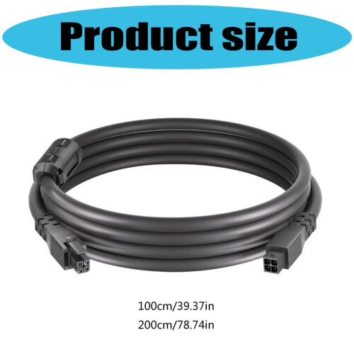 Industrial 4Pin Lite Extension Cable with Magnetic Connector Replacement For Mini 3D Printer Accessories 2