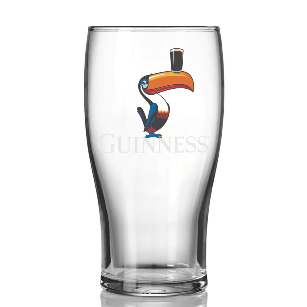 New Guinness Official Toucan Beer Glass, Classic Memorabilia (600Ml) Gns2642