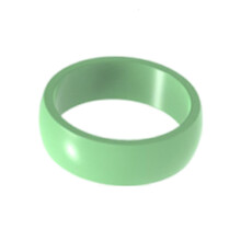 Bague en silicone unisexe légère et résistante à la transpiration (1 pièce)