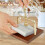 Θήκη για χαρτοπετσέτες για τραπεζαρία – Dispenser Caddy με βαρυμένο βραχίονα και λαβή, 7