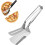 Pinzas para barbacoa de acero inoxidable con mango extensible de 24,7 cm. 1