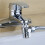 Valvola deviatrice a 3 vie per rubinetto, adatta per doccetta e lavabo. 5