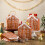 Julklappspåsar med pepparkakshus och handtag, 24 st 4