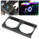 Supporto per ventola PC in metallo da 12 cm, per un flusso d'aria ottimizzato nei sistemi di raffreddamento del case del computer. 6