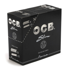 OCB Black Premium King Size Slim Rolling Papers Cigarette Papers Smoking Papers Pack of 50 Booklets from Sudesh Enterprises