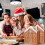 Julklappspåsar med pepparkakshus och handtag, 24 st 6