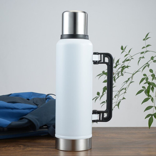 Μεγάλο θερμός ταξιδιού MOQIN47.3oz, μονωμένο μπουκάλι νερού από ανοξείδωτο ατσάλι με 1