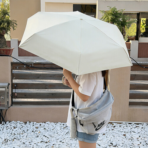 Sun Protective Umbrella Auto Open Mechanism Reinforced-Pink 1
