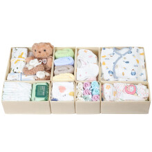 ORLISA Drawer Organizer Clothes-Dresser Organizer for Nursery-Compatible Baby Clothes Organizer and Storage & General Nursery Organization or Dresser