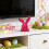Figurine de lapin de Pâques floqué en mousse de 16 cm 5